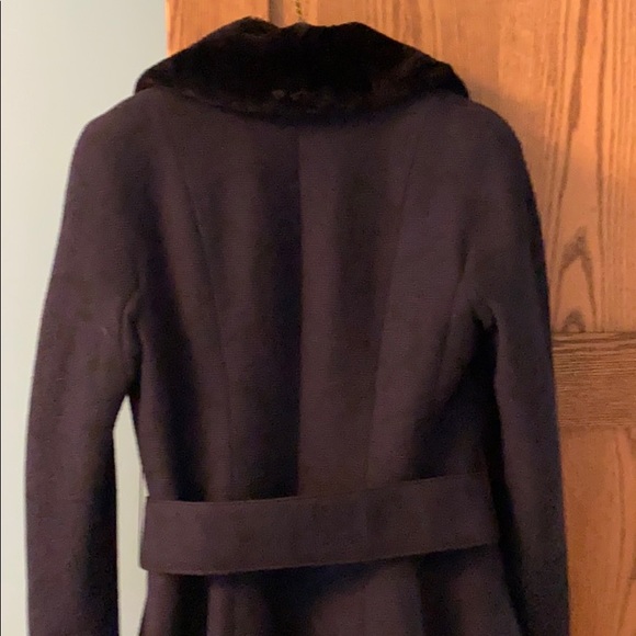 Anne Klein Fur Shawl Collar Maxi Coat - Picture 7 of 13